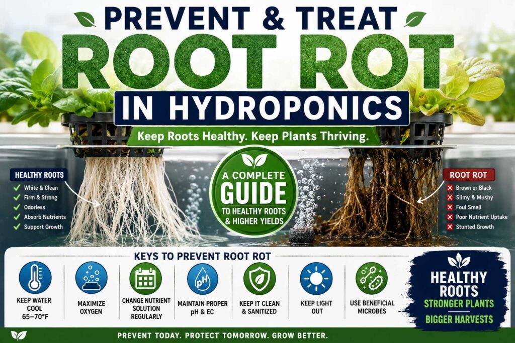 Root Rot in Hydroponics how to fix root rot in hydroponics