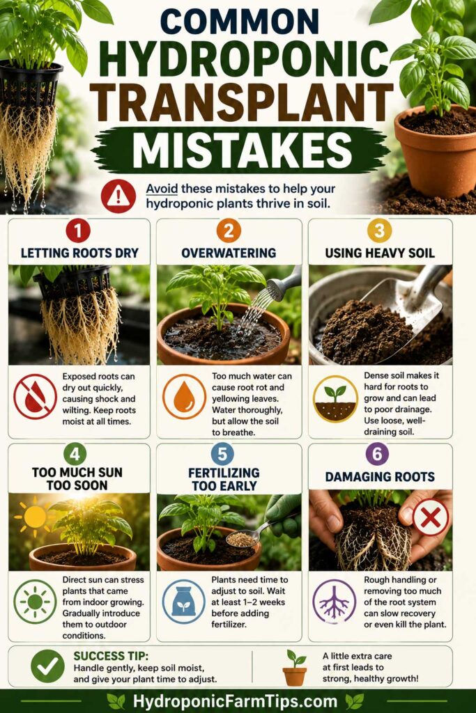 transplant hydroponic herbs hydroponic root adaptation