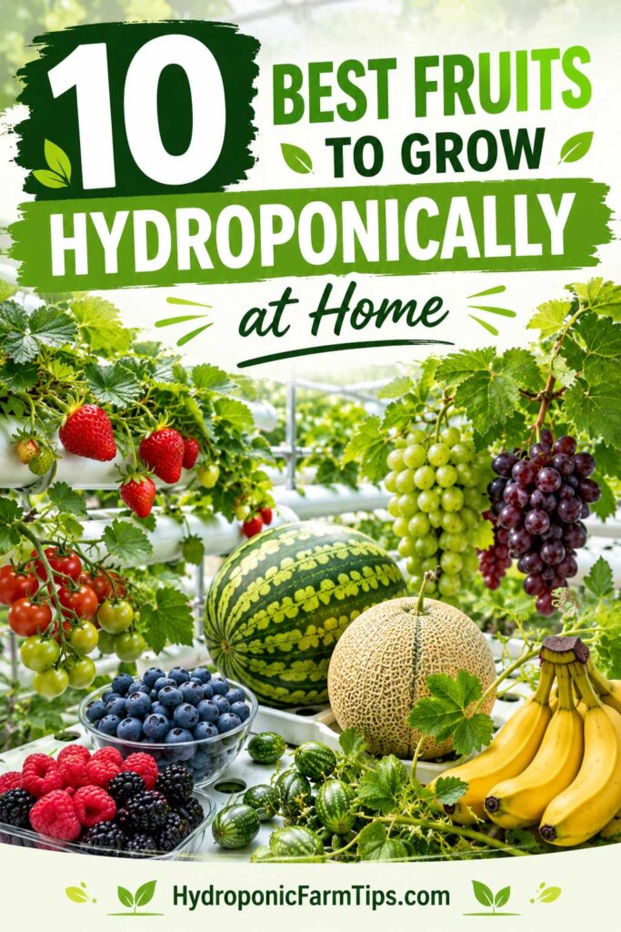 hydroponic gardening best fruits to grow hydroponically