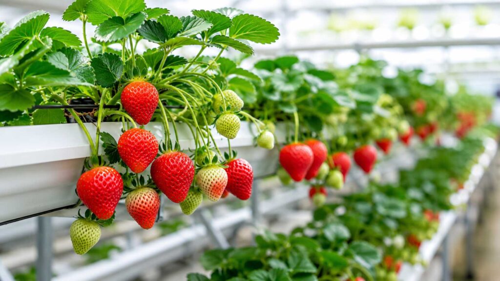 are hydroponic strawberries safe to eat