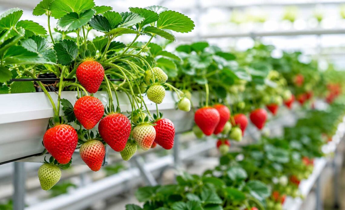 are hydroponic strawberries safe to eat