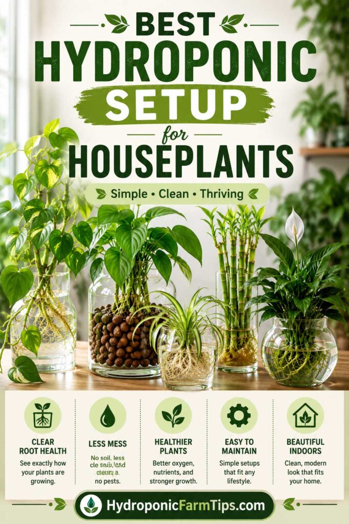 Best Hydroponic Setup for Houseplants guide