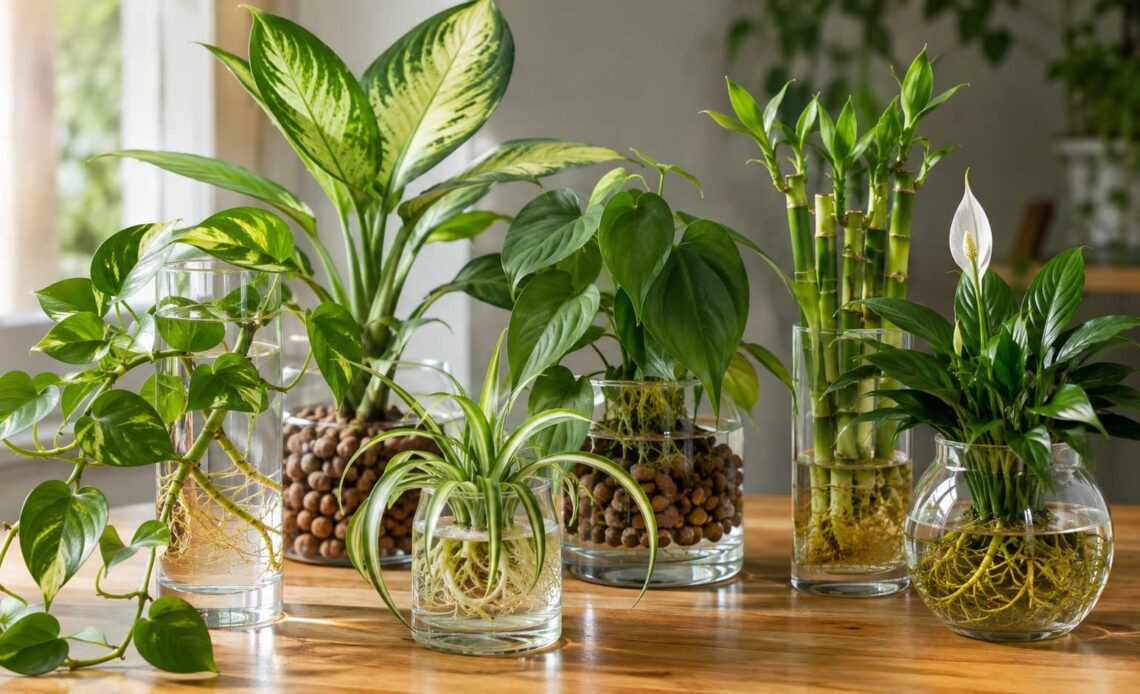 Hydroponic House Plants