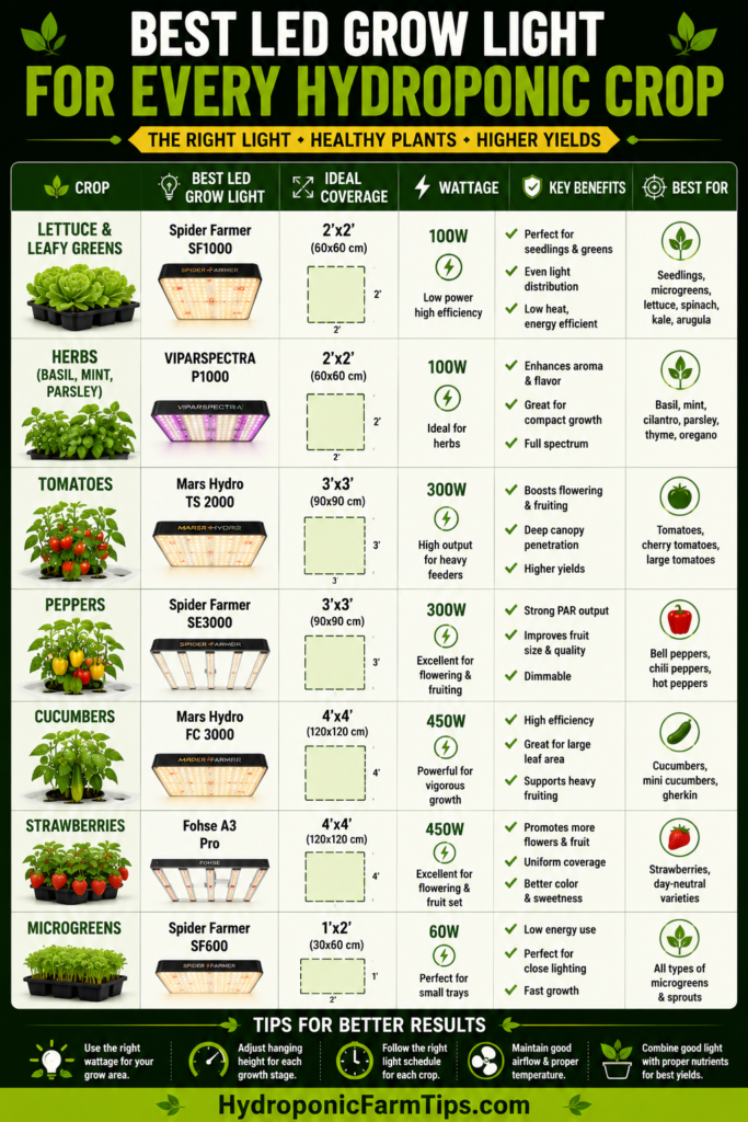 full spectrum LED grow lights