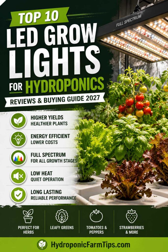best hydroponic grow lights