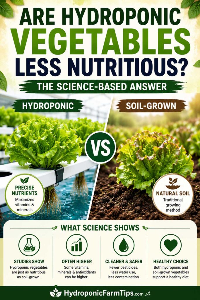 Are Hydroponic Vegetables Less Nutritious guide