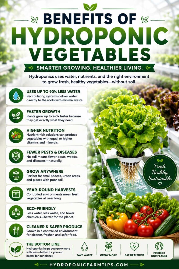 hydroponic produce benefits