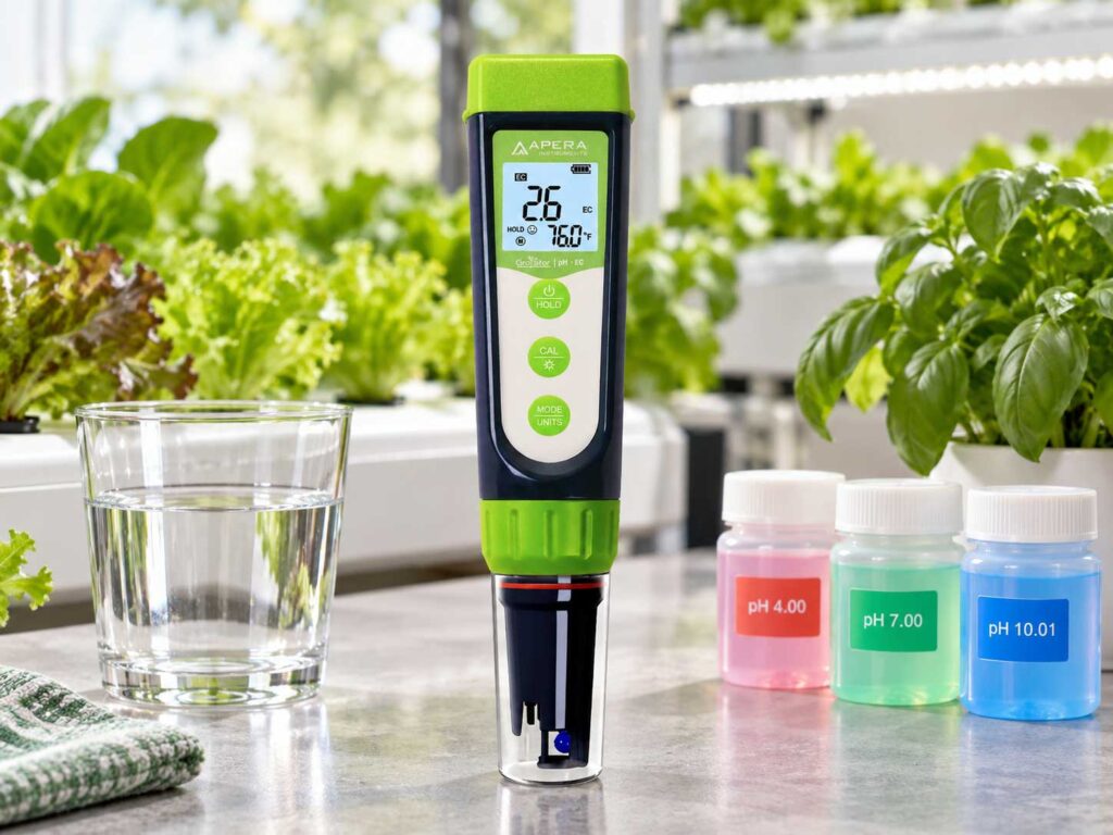 Hydroponic GroStar Meter Testing Station