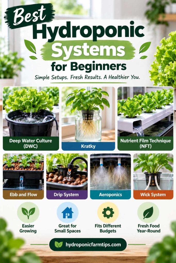 Best Hydroponic Systems for Beginners