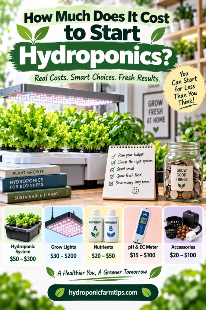 How Much Does It Cost to Start Hydroponics
