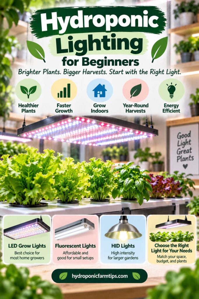 Hydroponic Lighting for Beginners guide