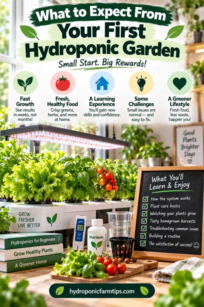 What to Expect From Your First Hydroponic Garden