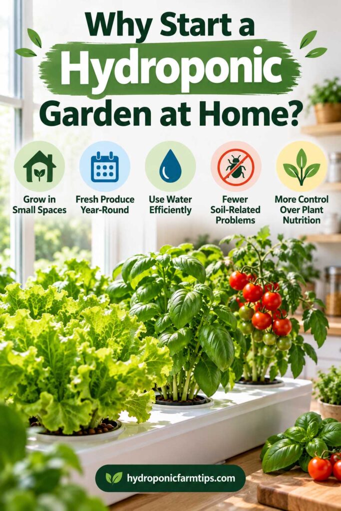 Why Start a Hydroponic Garden at Home