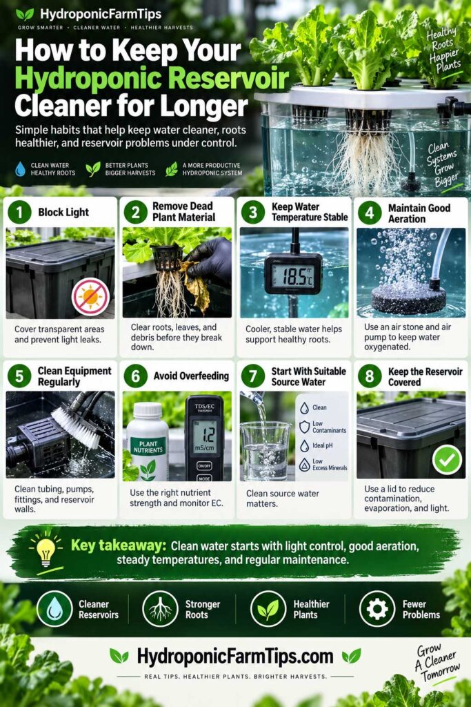 Hydroponic Reservoir Care Guide
