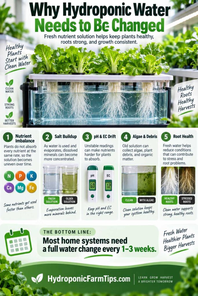 Why Hydroponic Water Needs to Be Changed