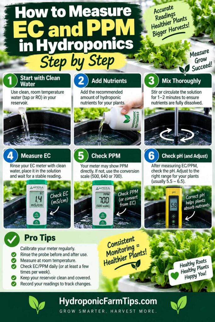 Hydroponic EC and PPM Guide