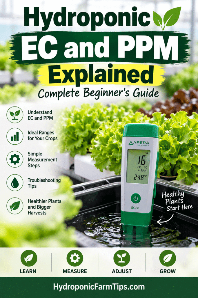Hydroponic EC and PPM Guide