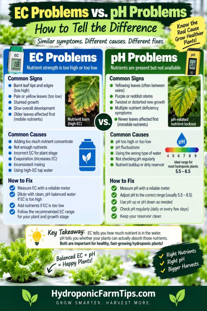 Hydroponic EC vs pH Guide