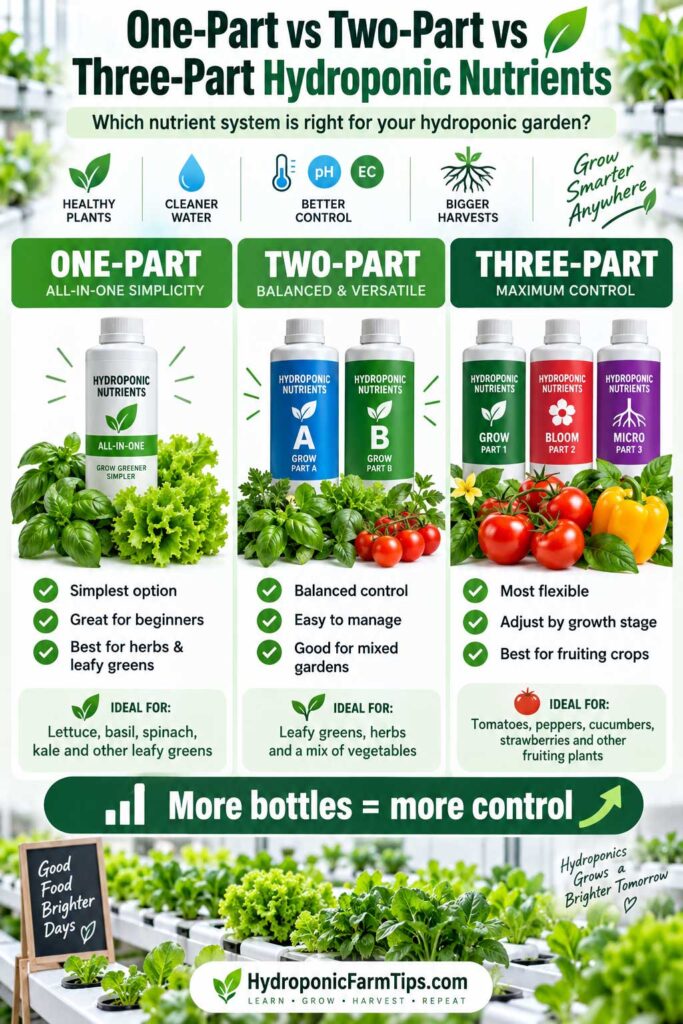 Hydroponic Nutrient Systems Compared