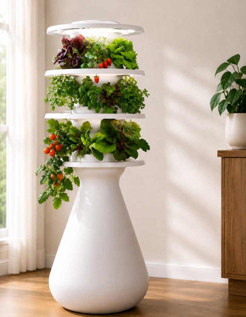 Lettuce Grow Indoor Farmstand hydroponic growing kits