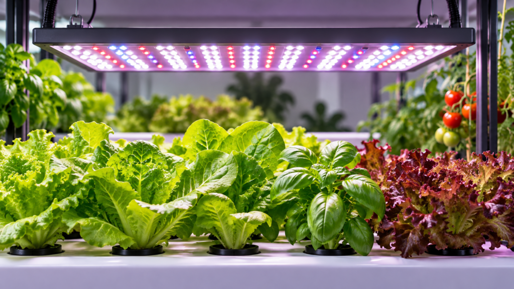 hydroponic grow light hours