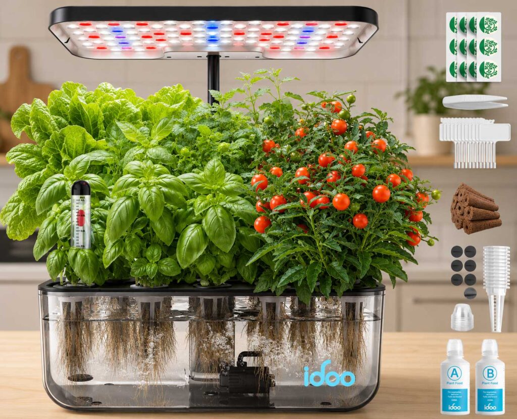 iDOO 12-Pod Indoor Garden Kit