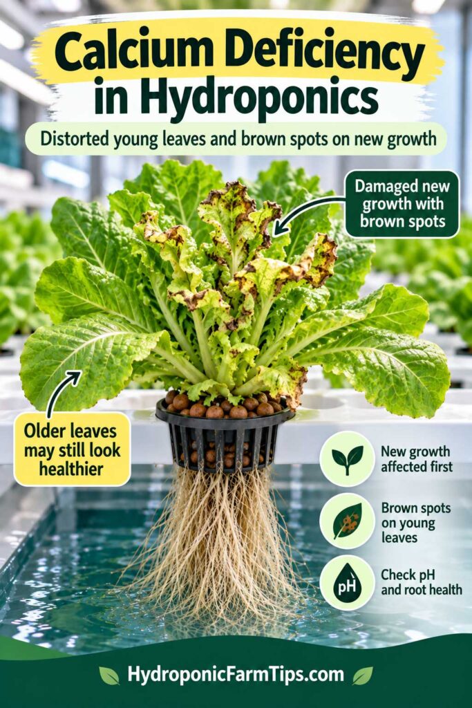 Calcium Deficiency in Hydroponics