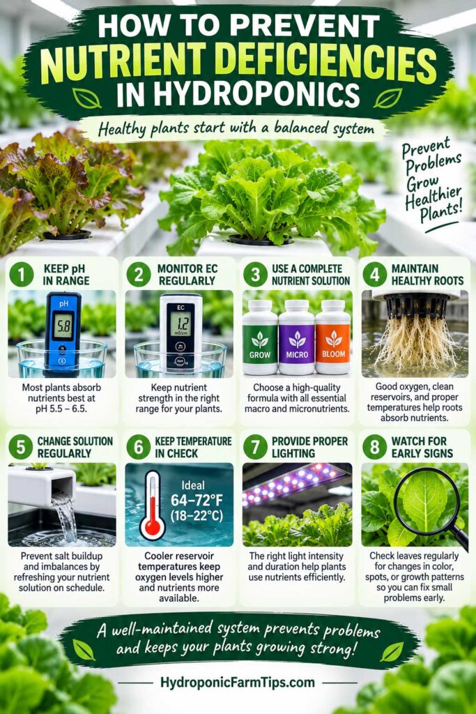 Hydroponic Nutrient Deficiency Prevention Guide