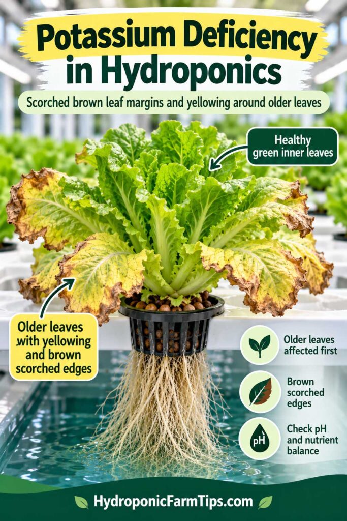 Potassium Deficiency in Hydroponics