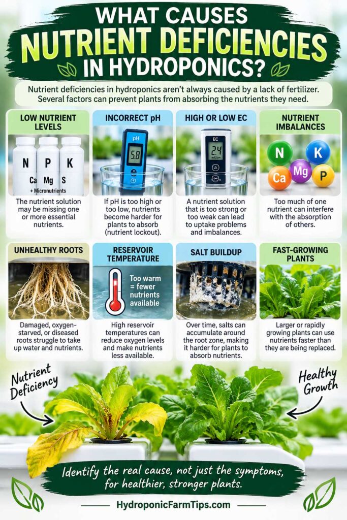 What Causes Nutrient Deficiencies in Hydroponics