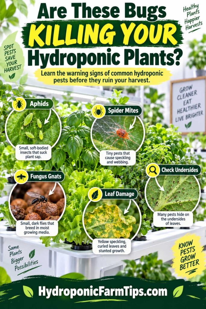 hydroponic plant pests indoor hydroponic pests