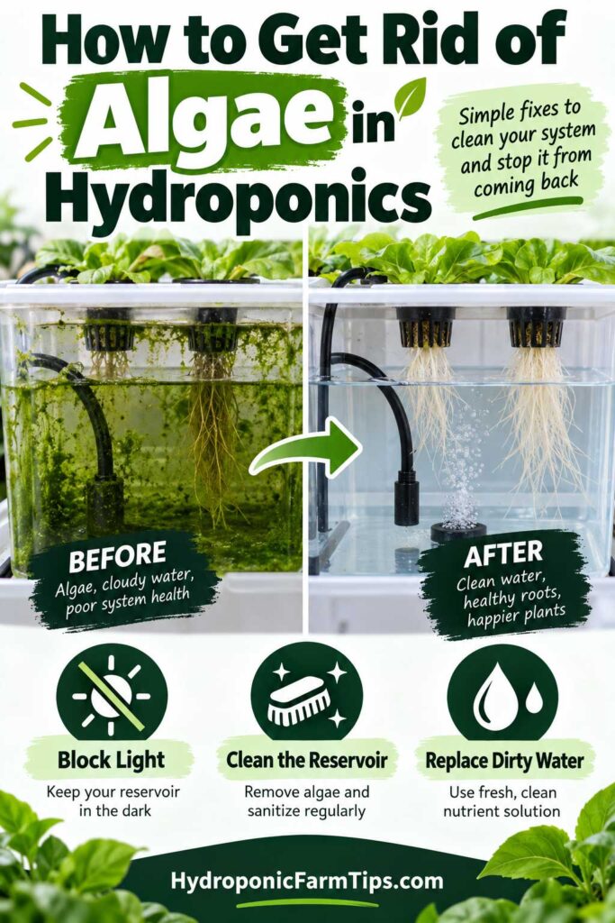 How to Get Rid of Algae in Hydroponics