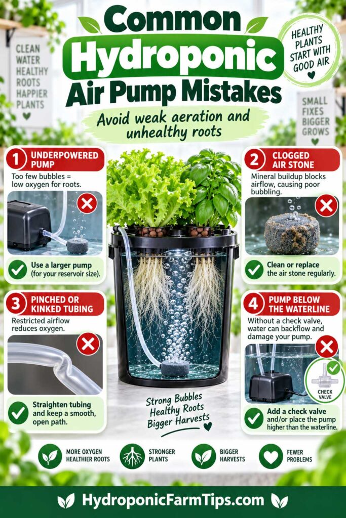 Hydroponic Air Pump Mistakes Guide
